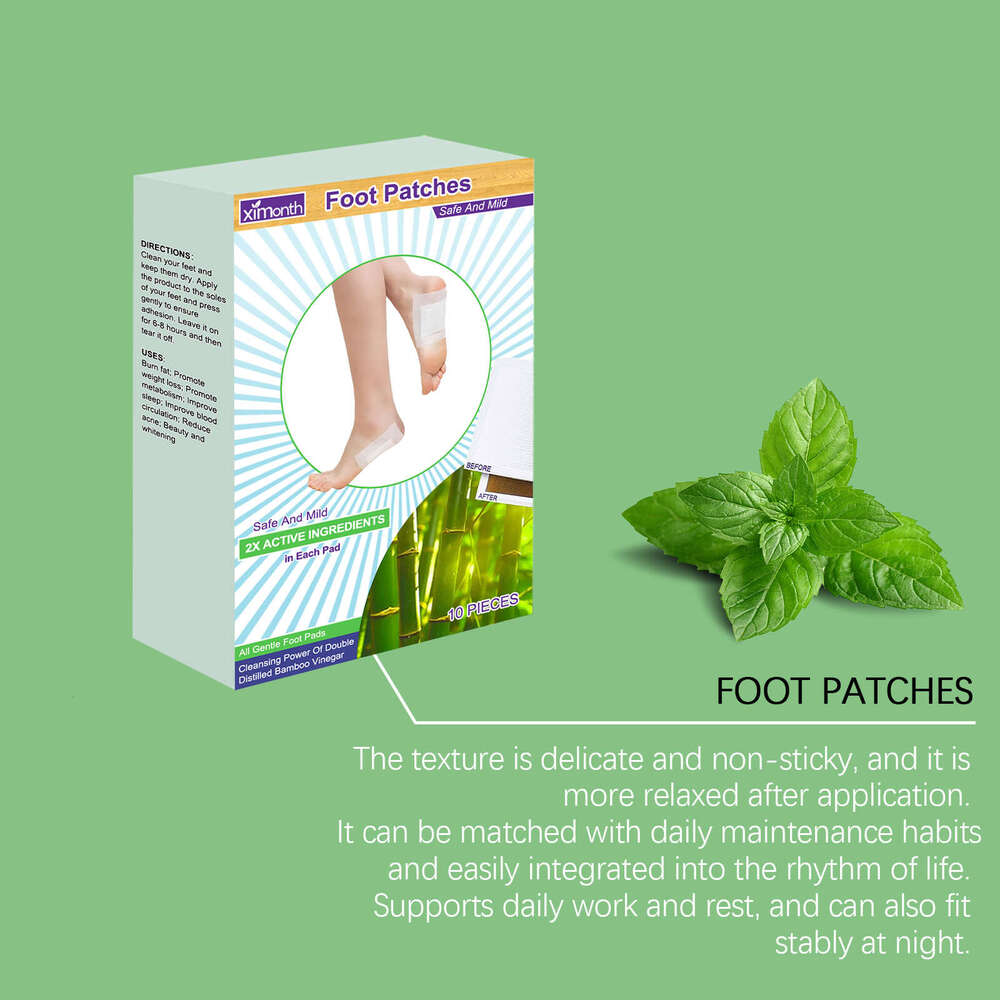 Ximonth Gentle Herbal Formula Moisturizing Comfortable Body Care Foot Patch S260131