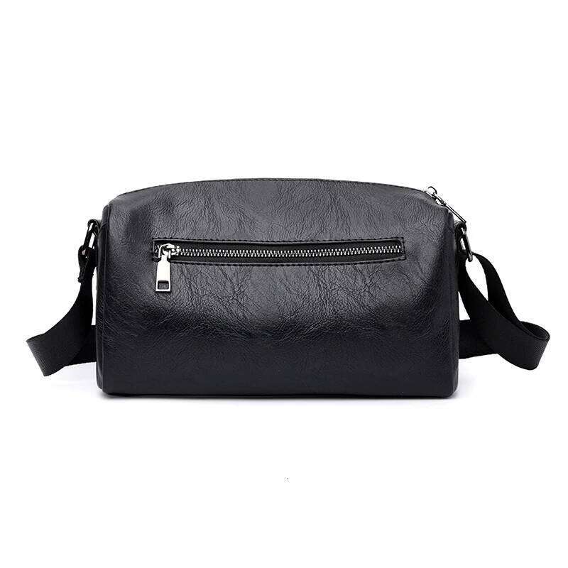 Men's single shoulder fashion leisure waterproof horizontal Korean version cross-body bag men's high-end sense;