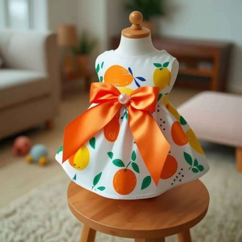 Spring Summer Princess Pet Skirt Cute Dress Bow Lace for Small Medium Puppy Poodle Chihuahua Dog Clot H260130