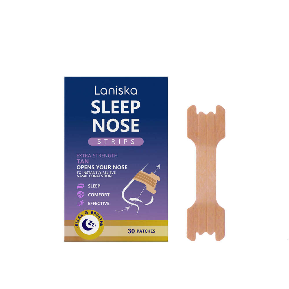 Laniska Nasal Nighttime Snoring Relief Comfort Enjoy a Peaceful Night Sleep Strips S260131