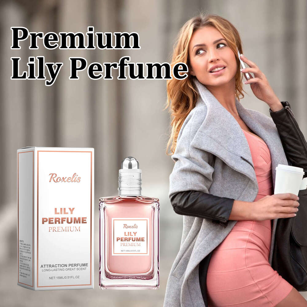 Roxelis Women's Pheromone Female Lily Scent Fragrance Natural Fresh Long-lasting Charm Roll-on Perfume S260131