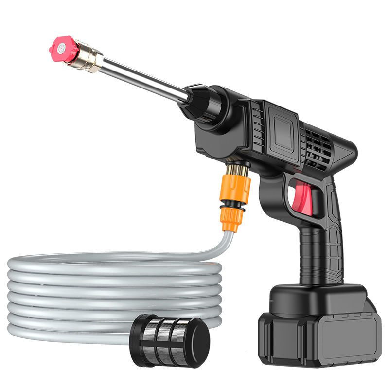 Customized Wireless High-Pressure Home Portable Water Gun High-Power Free shipping Rechargeable Lithium Battery Car Wash Machine