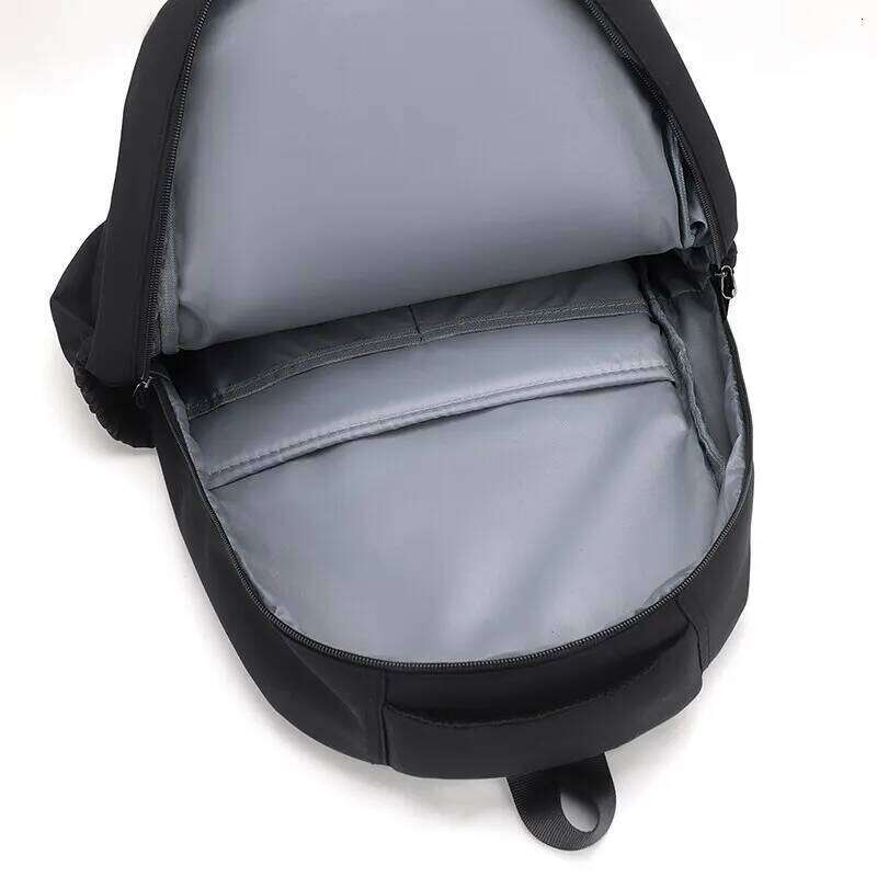 14 Inch Men And Women Universal School Leisure Solid Color Outdoor Sports Shoulder Bag Large Capacity Travel Laptop Backpack