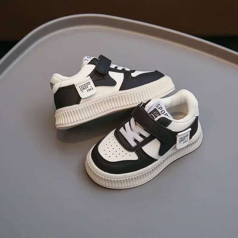 Spring Autumn Children Small White Low-top Board Girls Baby New Kids Sport Shoes Boys Student Casual Sneaker Y260128