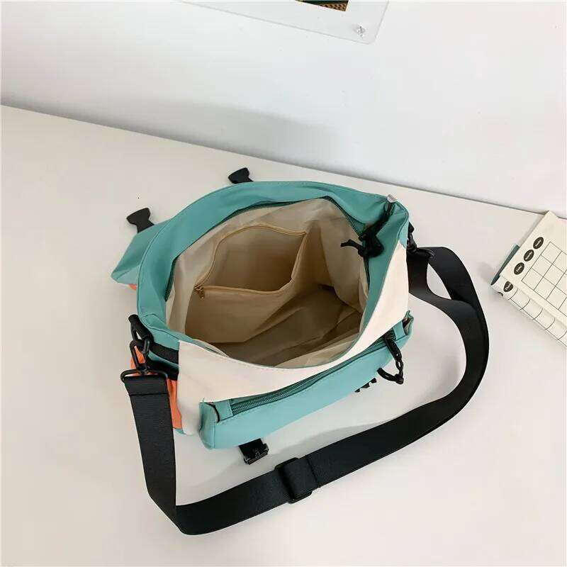 Fresh multi-color shoulder bag for women, Korean version, original street style, versatile and simple casual workwear
