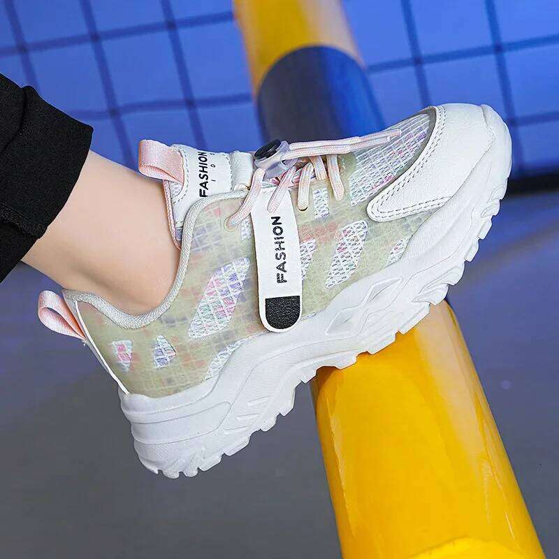 2025 New Children Sneakers Comfortable Sports for Boys Students Casual Running Outdoor Kids Shoes Y260128