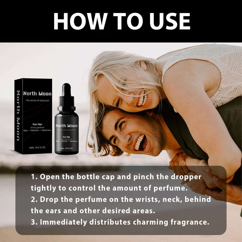 North Moon Pheromone Charm Natural Fresh Long-lasting Fragrance Couple Dating Atmosphere Perfume S260131