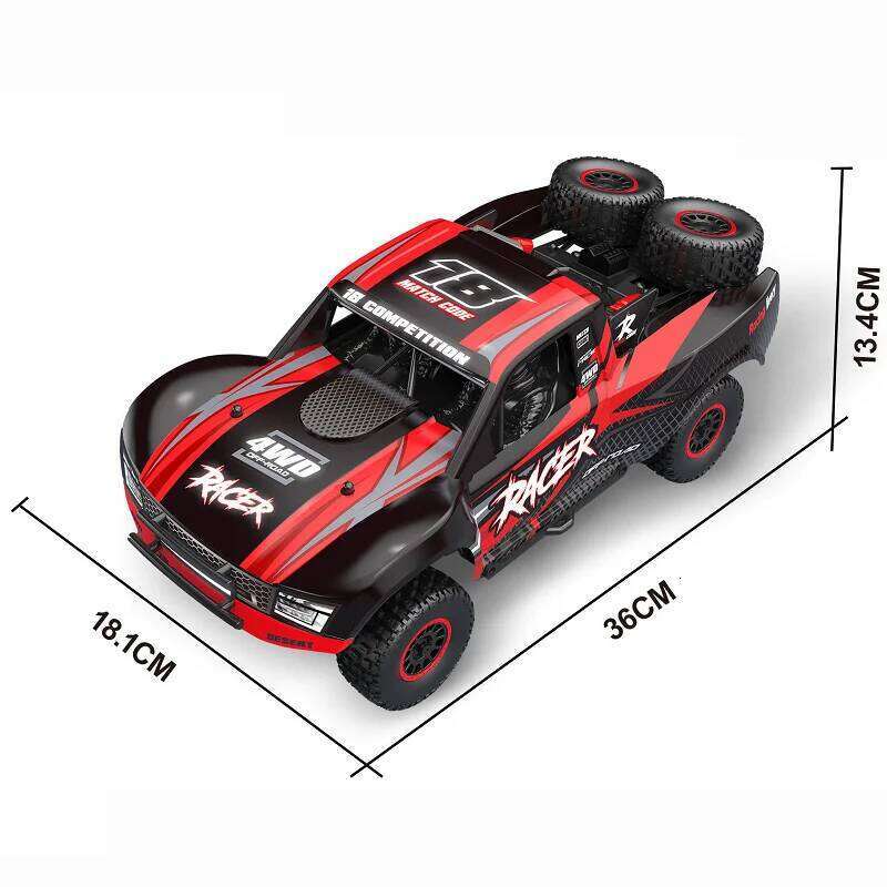 New 2025 Hb-Rd1201-1/1204-1 1/12 Scale Remote Control Truck 2.4GHz Short-Distance Brushless Motor Full-Size Model Toy Car Y260131