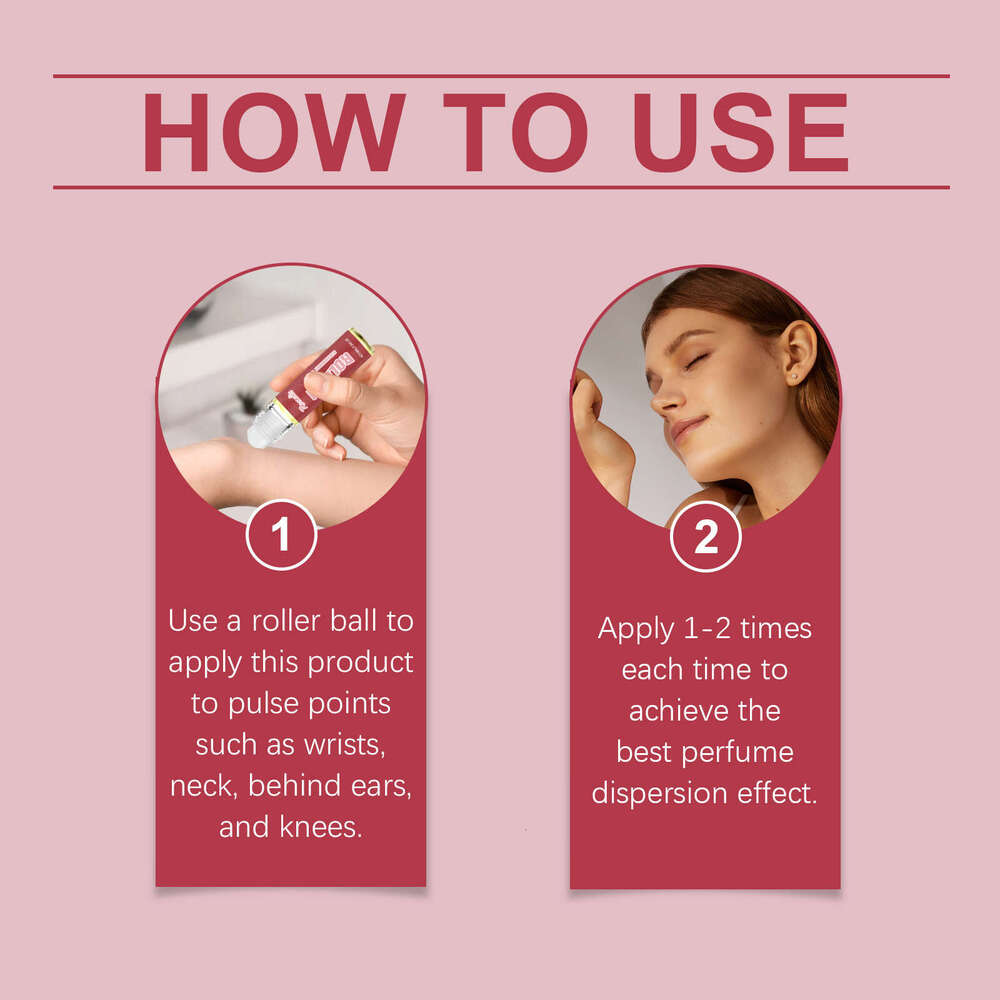 Roxelis Roll-on Exudes Charm Fresh and Elegant Fragrance Long-lasting Strawberry Sweet Perfume S260131