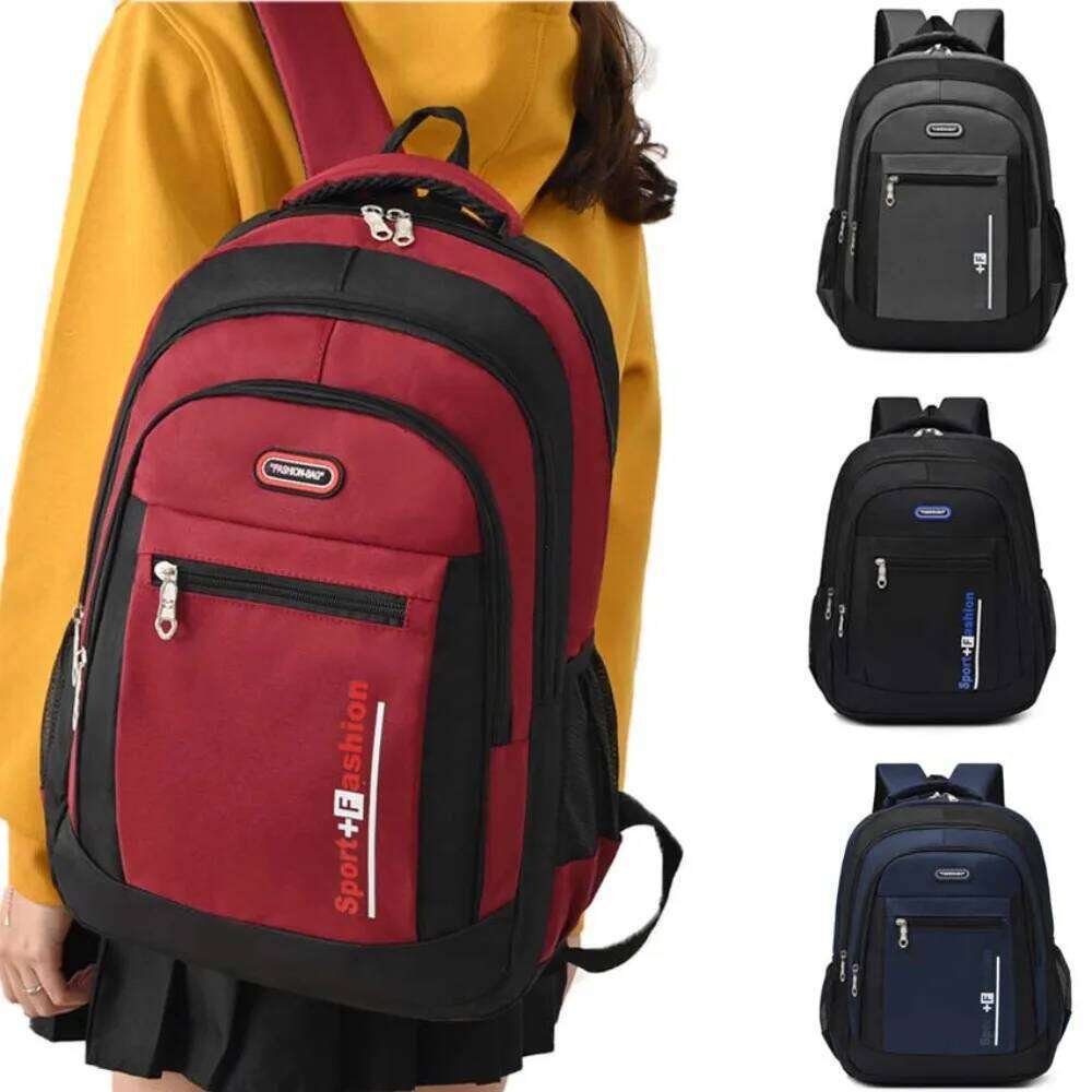 Men's Women's Fashionable, Versatile, Simple Spacious Backpacks, Dual-shoulder Travel Bags, Lightweight and Portable