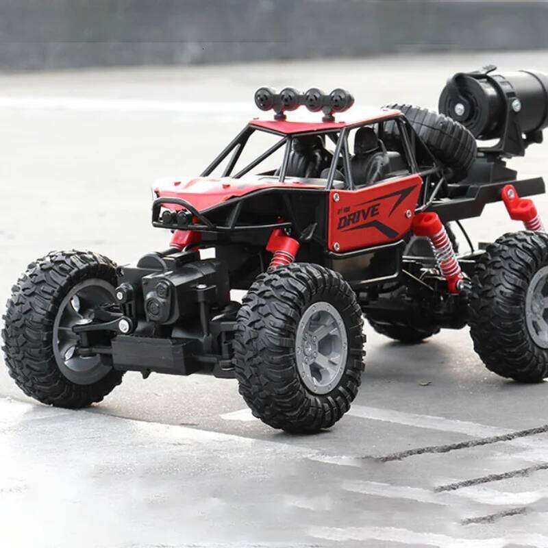 Hot 1: 18 Six Wheel Drive RC CAR Cross-country Climbing Spray Racing Remote Control Electric Car Fall Resistant Boy Toy Gift Y260131