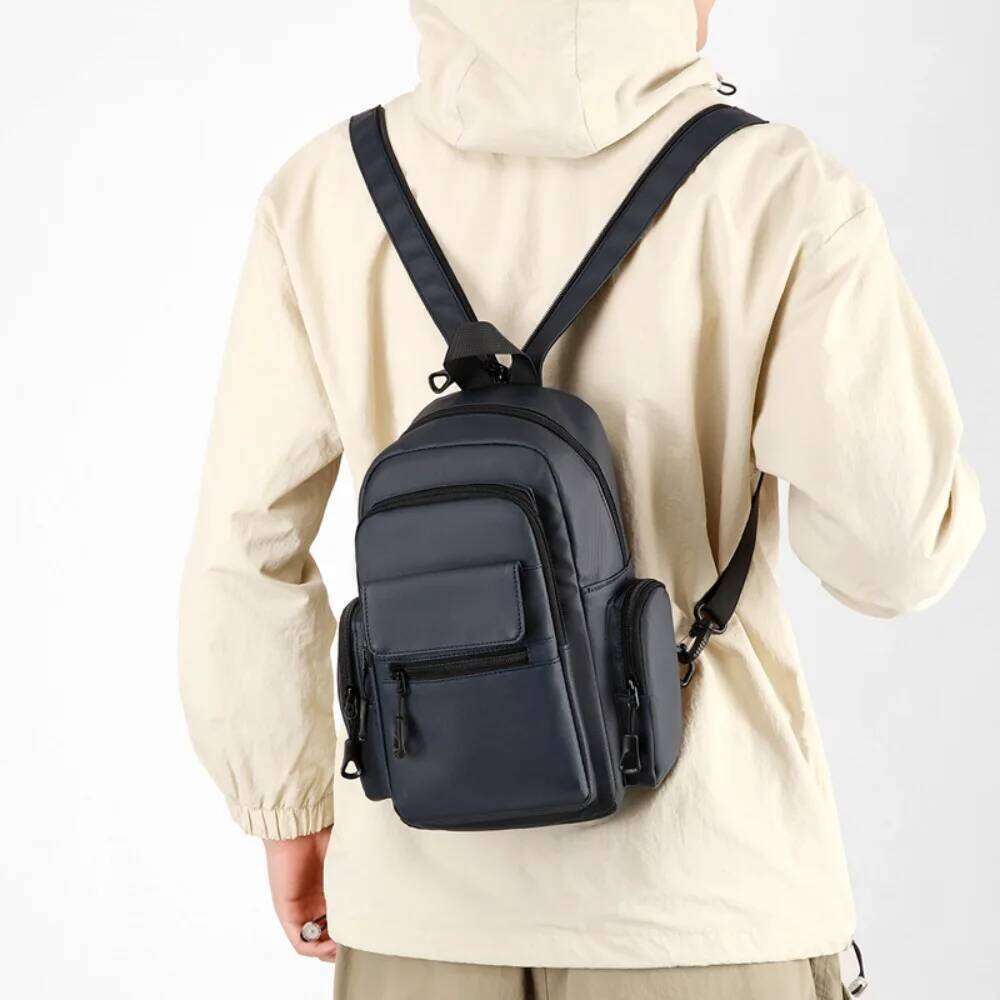 Fashionable Multifunctional Bag,Cycling Chest Bag,Men's Mini Backpack,Suitable for Daily Commuting,Outdoor Sports,Travel