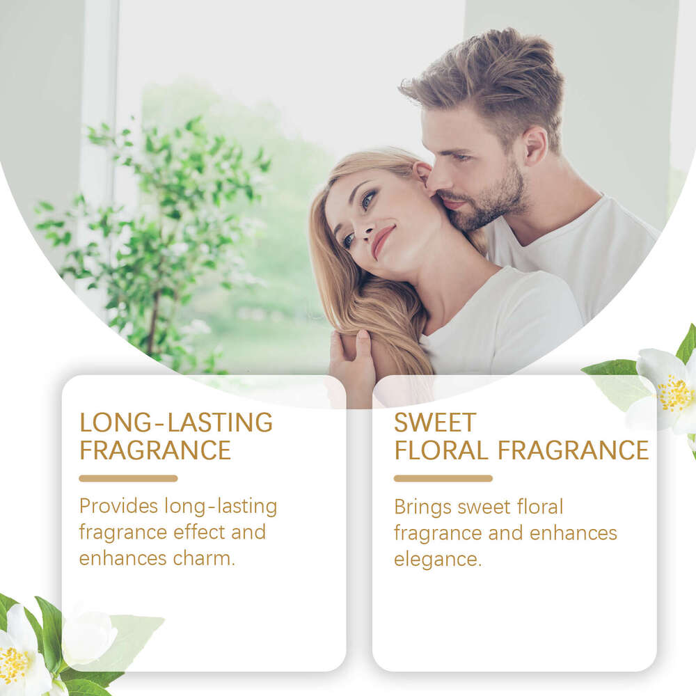 Roxelis Musk Natural Fresh Long-lasting Elegant Floral Charm Light Fragrance Daily Roll-on Portable Perfume S260131