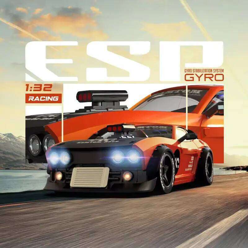 Hot Kamtom Km3299 1/32 Rc 4wd High-Speed Remote Control Drift With Gyro Professional Adult Racing Car Toys Gift Y260131