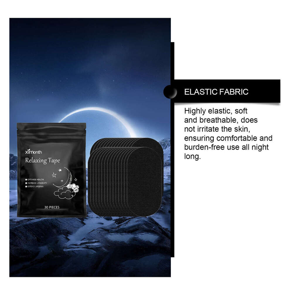 Ximonth Nighttime Anti-Snoring Care Sleep Relief Dry Mouth Nasal Discomfort Rest Patch S260131