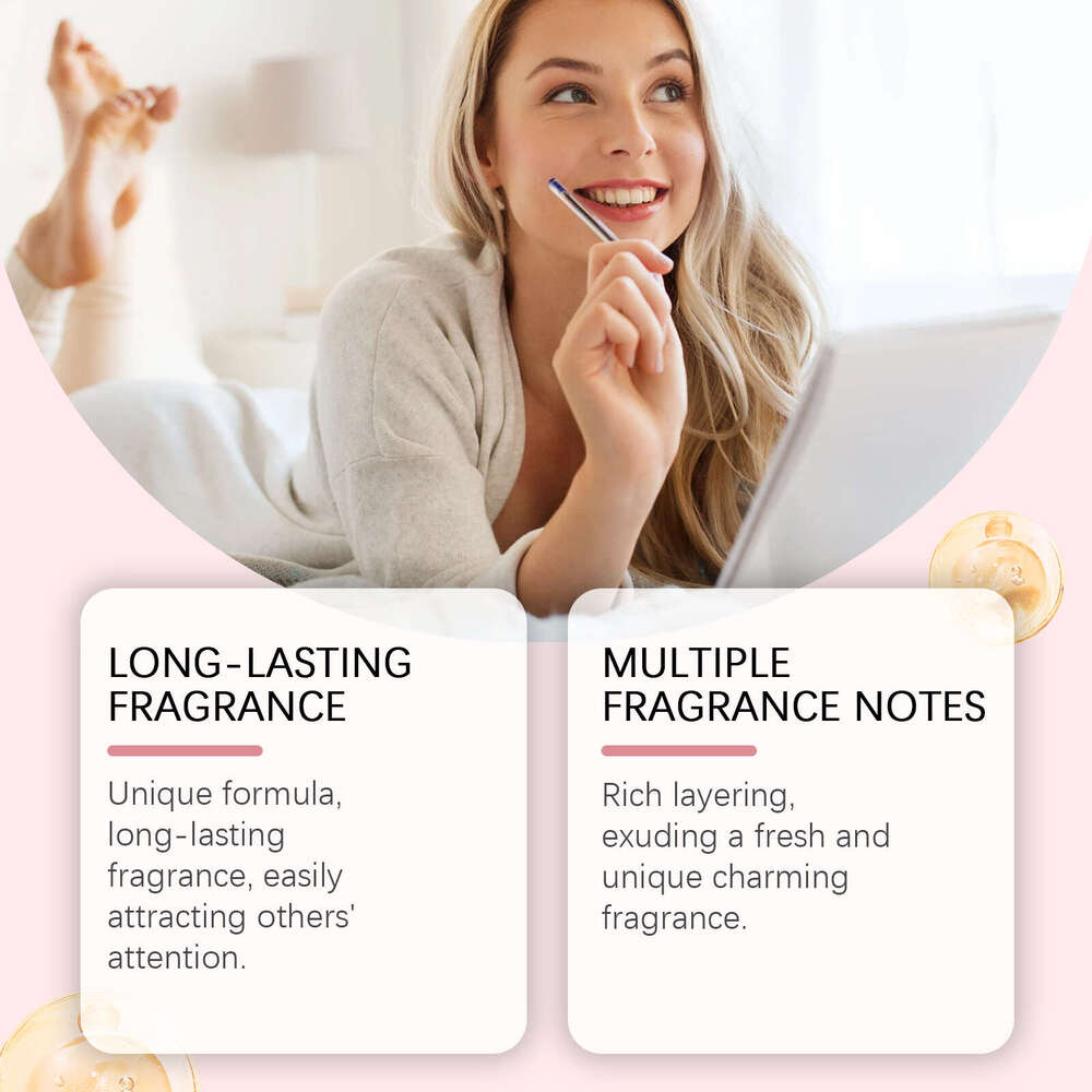 Roxelis Roll-on Long-lasting Fragrance Unique Scent Confidence Charm Elegance Temperament Enhancement Attraction Perfume S260131