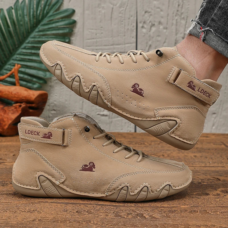 Mens Shoes Original Sneakers Shoes Mens High Top Ankle Boots Breathable and Comfortable Soft Sole Fashion Mens Shoes 260126