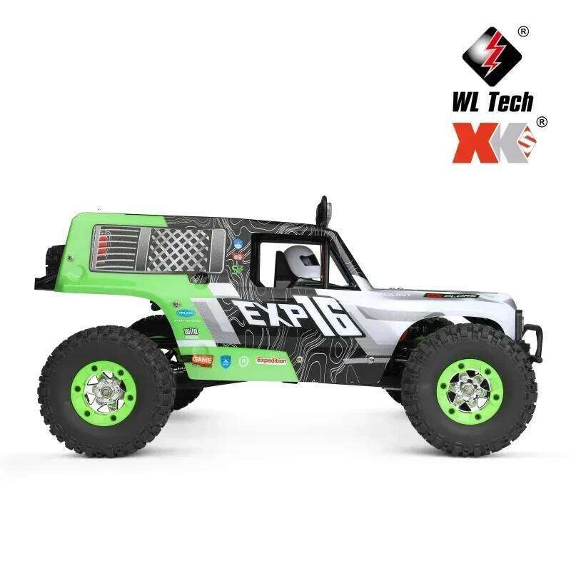 WLtoys 124006 1/12 RC Car off Road 4x4 Trucks With LED light 2.4G Hight Speed Professional Remote Control Climbing Cars For Kid Y260131
