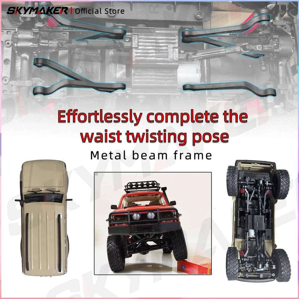 WPL C54 C54-1 1/16 LC80 Model 2.4G 4WD Off Road Remote Control LED Climbing RC Truck Electric Toy Car Gift for Boy Y260131