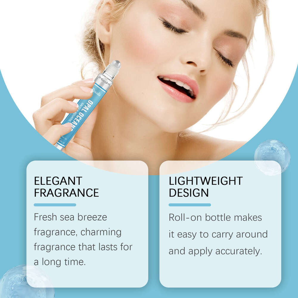 Roxelis Ocean Natural Fragrance Long-Lasting Scent Date Sea Breeze Fresh Roll-On Perfume S260131