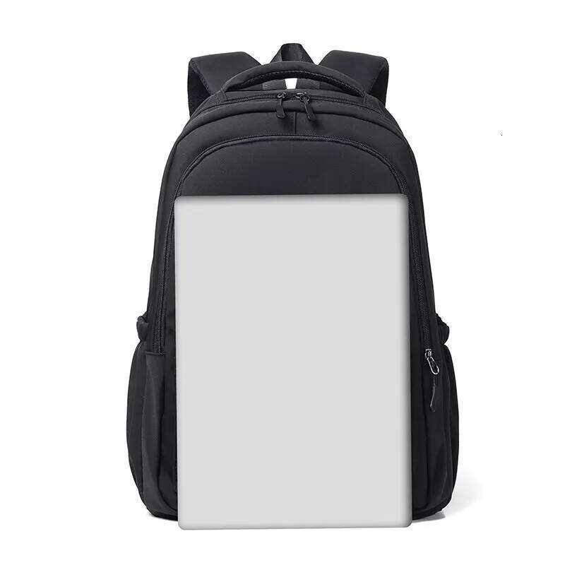 14 Inch Men And Women Universal School Leisure Solid Color Outdoor Sports Shoulder Bag Large Capacity Travel Laptop Backpack