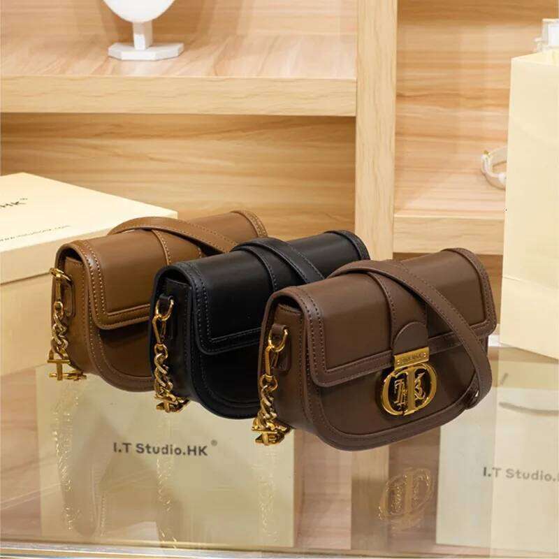 Women's handbag brand genuine leather underarm 2024 new spring/summer high-end designer single shoulder crossbody small bag