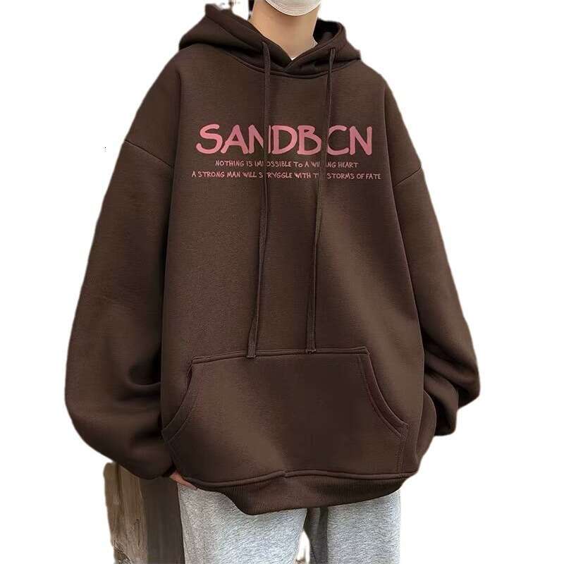 Men's Zodiac Year Hoodie Trendy Brand Fleece Lined Thickened Loose Fit National Style Heavyweight Autumn Winter New Luanyun Luanyun