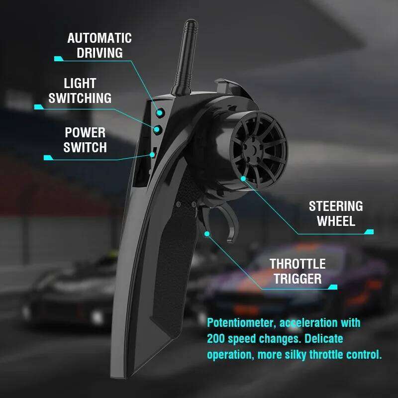 1/14 Large Remote Control Drift Car 2.4G 50km/h High Speed Electric RC Racing Supercar Toys for Boys Children's Birthday Gift Y260131