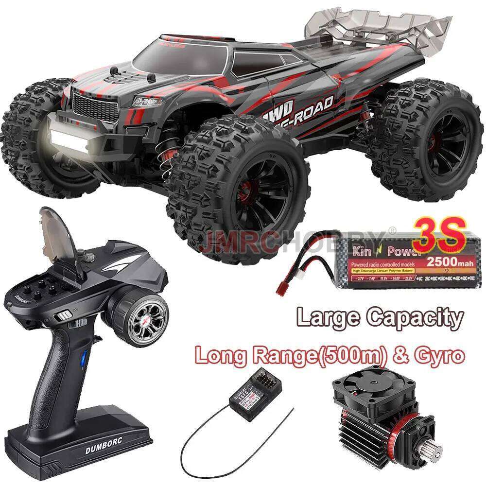 Upgraded MJX 16210UPG Hyper Go Brushless RC Car Hobby With X6 Remote Controler 6CH 4WD 75KMH High-Speed Off-Road Turck Y260131