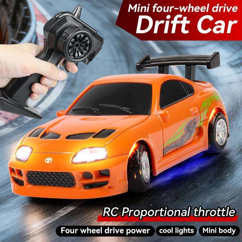XQ 1:64 Mini RC Drift 4WD Remote Control racing Car , High-performance 3 Styles Stunt Drift, Perfect for Kids Y260131