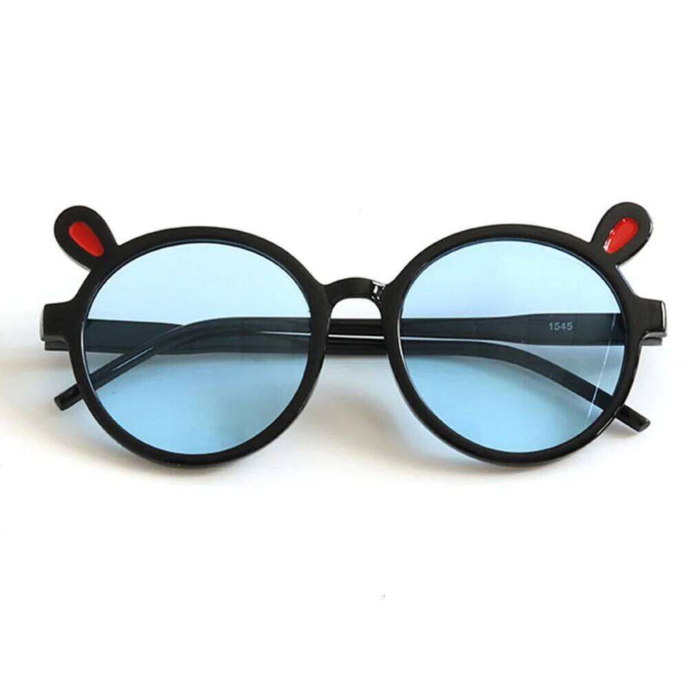 1Pcs Uv Glasses Baby Shades Black Blue Stylish Summer Eyewear Lightweight Outdoor Gift Kids Sunglasses H260130