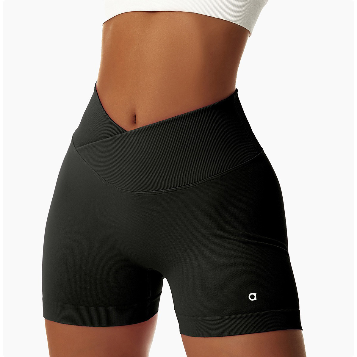 yoga Shorts yoga Sports shorts Women Push-Up Soft Align Elastic Hip Lift T-Shaped Sports shorts Running Training Lady Legging 001