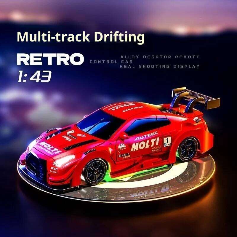New 1:43 Full Proportion Alloy Controlled High-Speed Drifting Children's Birthday Gift Remote Control Toy Car Y260131