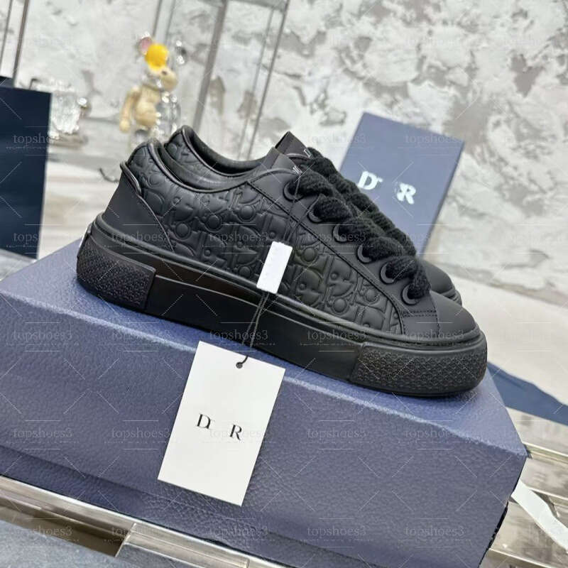 Designer Shoes High Version D brand B33 Print 25 New Fashion Sneakers Low-Top Patchwork Couple's Casual Versatile Women's Shoes