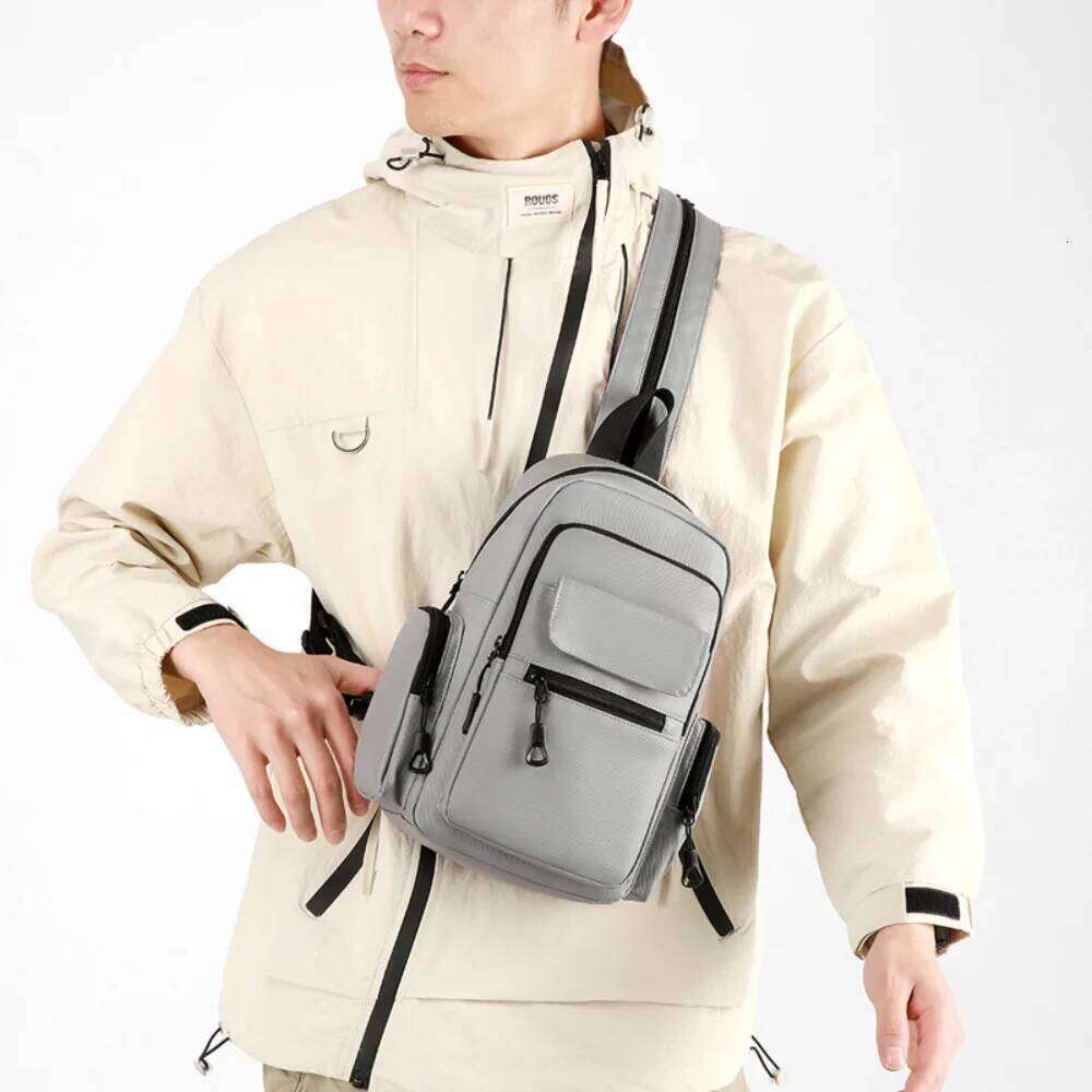 Fashionable Multifunctional Bag,Cycling Chest Bag,Men's Mini Backpack,Suitable for Daily Commuting,Outdoor Sports,Travel