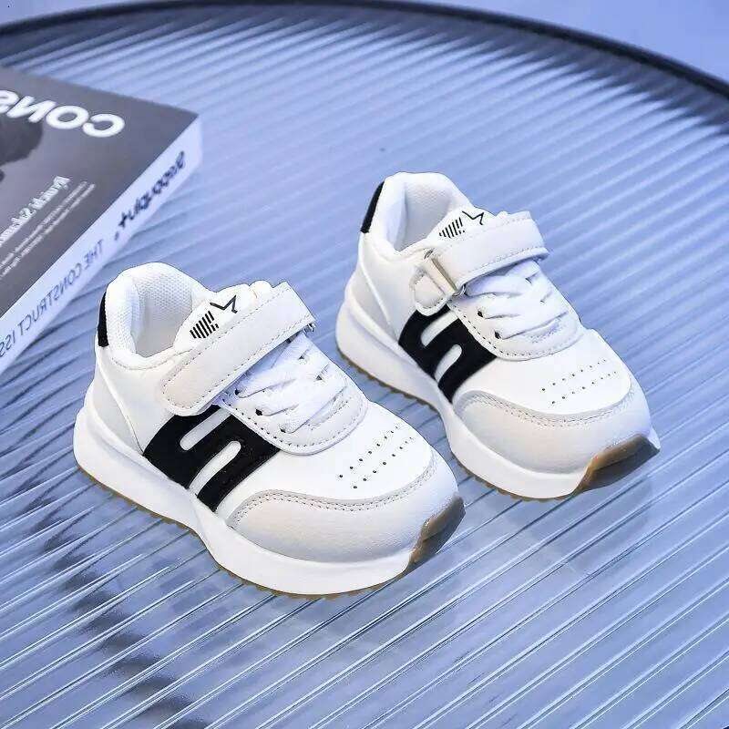 Children Sports New Kids Walking Fashion Mesh Running Casual Soft Bottom Non slip Shoes Hook and Loop Sneakers Y260128