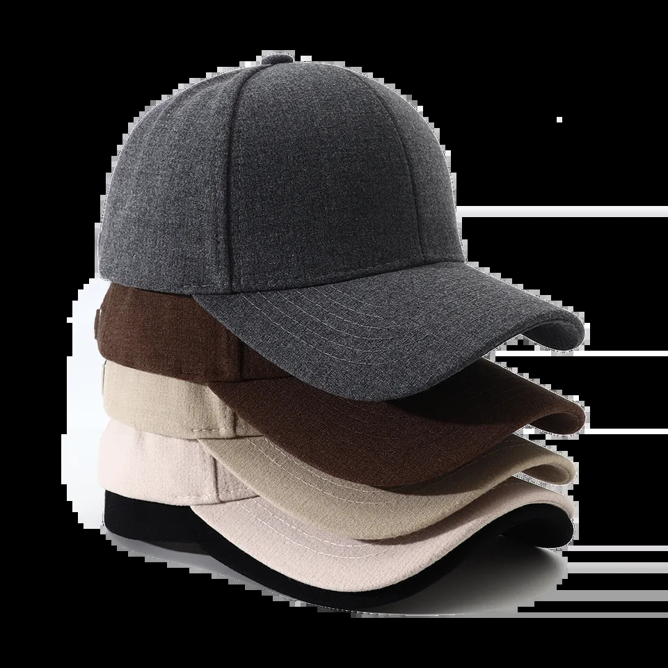 Fashion Cotton Baseball Caps for Men Women Autumn Winter Solid Color Dad Hat Hip Hop Unisex Street Adjustable Sun 260120