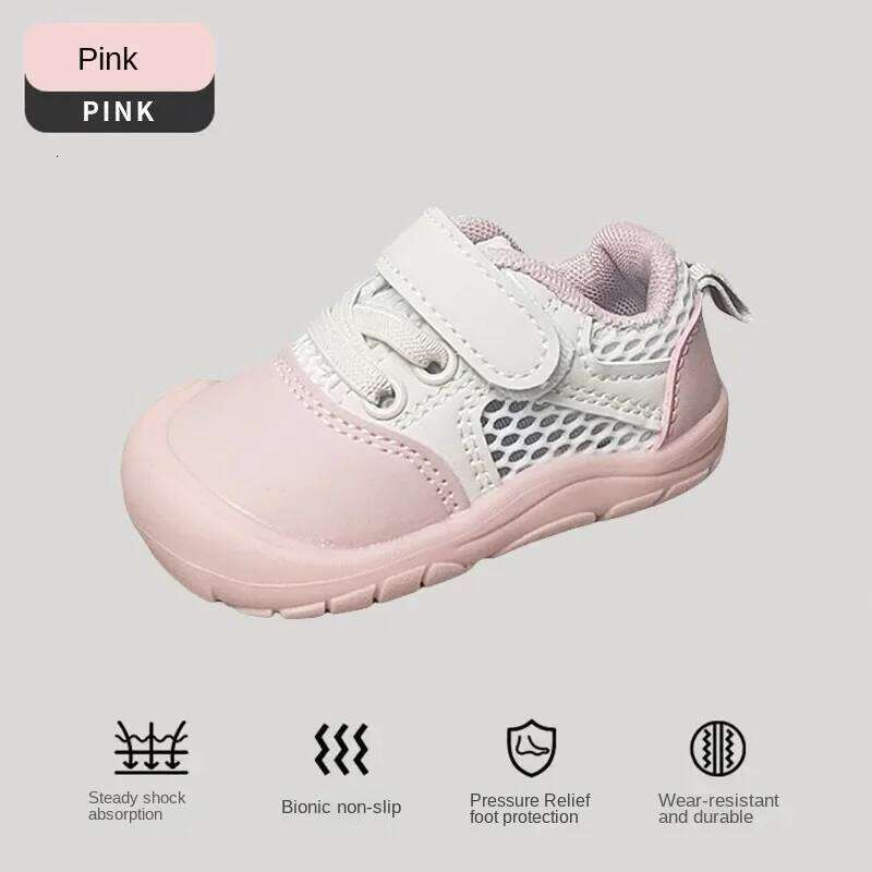 Sneakers Soft Lightweight Baby Boys Girls Sport Breathable Non Slip Toddler Infant Casual Kids Shoes Y260128