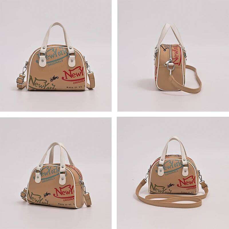 Shell Bag Fashion Printing Large Capacity Women's One Shoulder Handbag Shopping