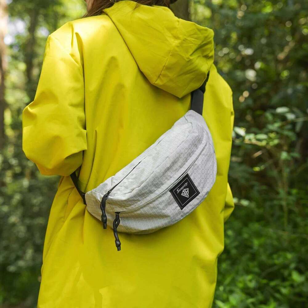 2025 New Model Outdoor Export Crossbody Fashionable Trendy Checkered Couple Shoulder Small Waist Bag - Autumn Should