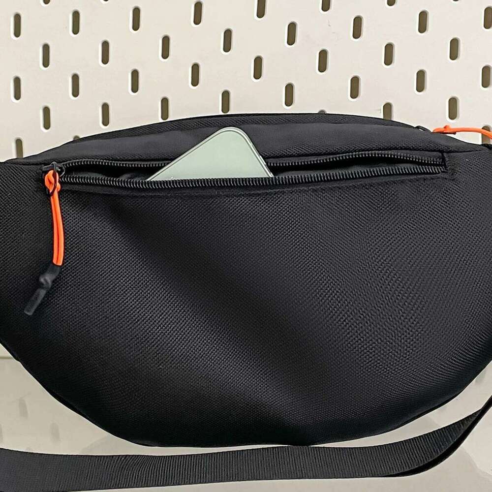 Japanese-style canvas versatile casual small 2025 new model student simple cross-body outdoor men's chest bag wais