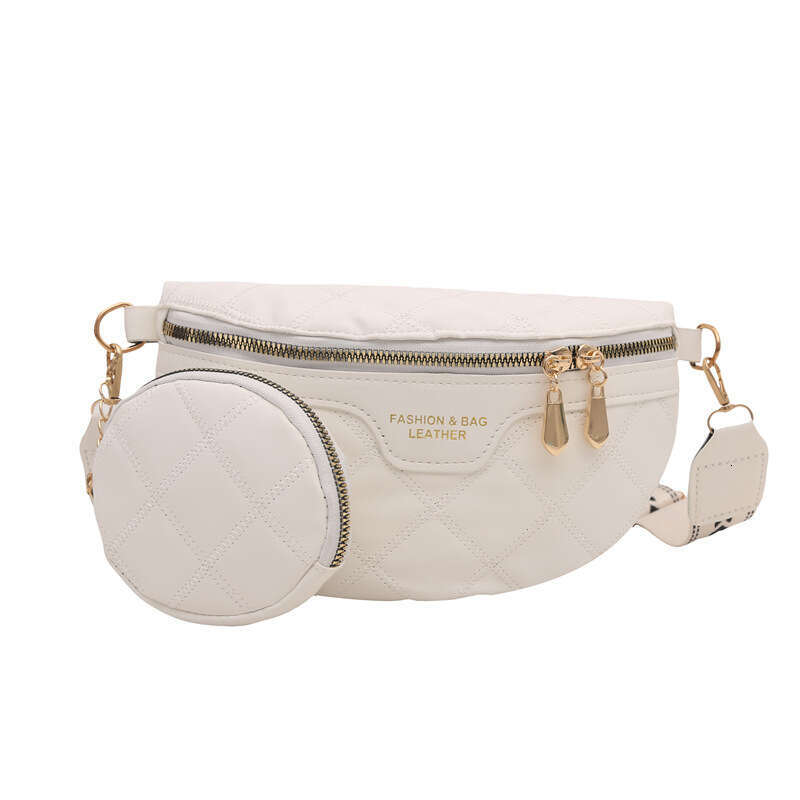 Quilted Autumn Winter New Trendy Fashion Crossbody Chest for Women Popular Stylish Ins Texture Niche Waist Bag