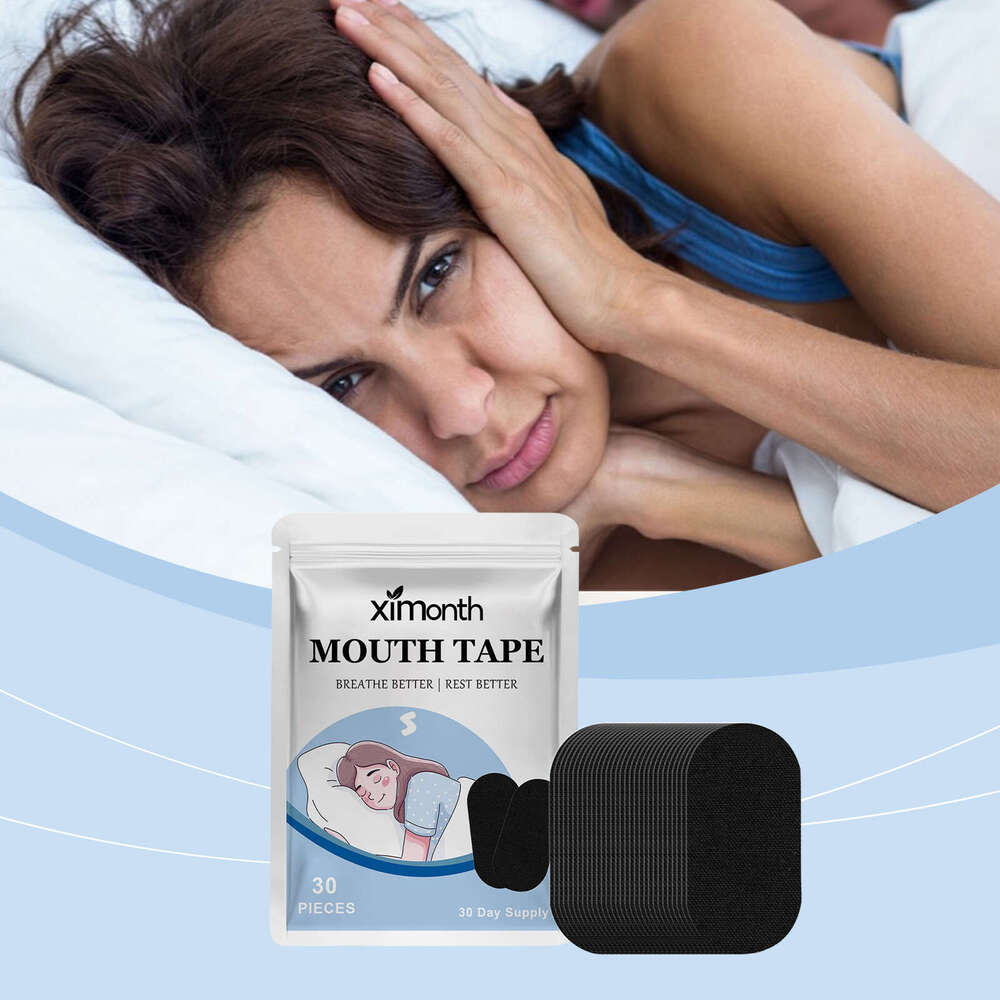 Ximonth Nighttime Care Comfortable Sleep Physical Ventilation Anti-Snoring Patch S260131