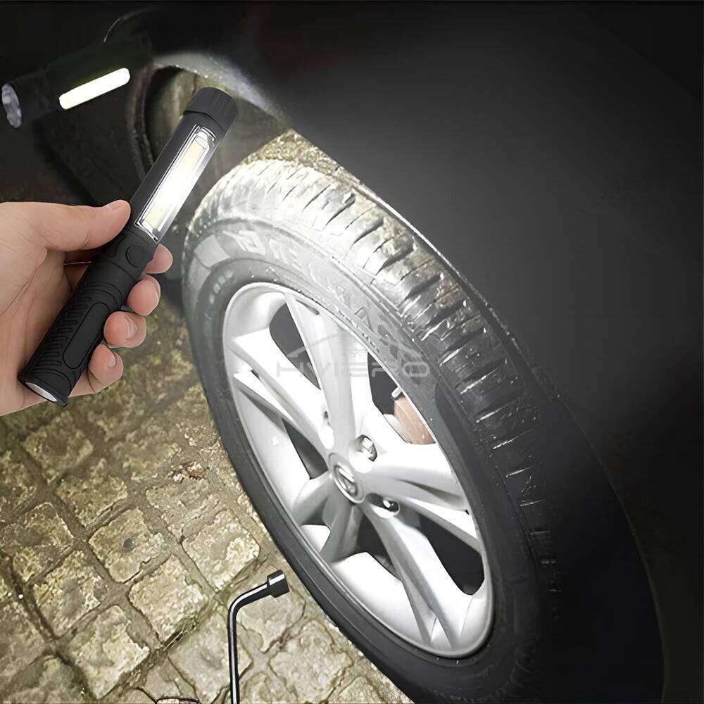 Multi-function Mini Pen Flashlight COB LED Portable Work Light Inspection Torches Magnetic Base Waterproof Camping Cycling Bar H260131