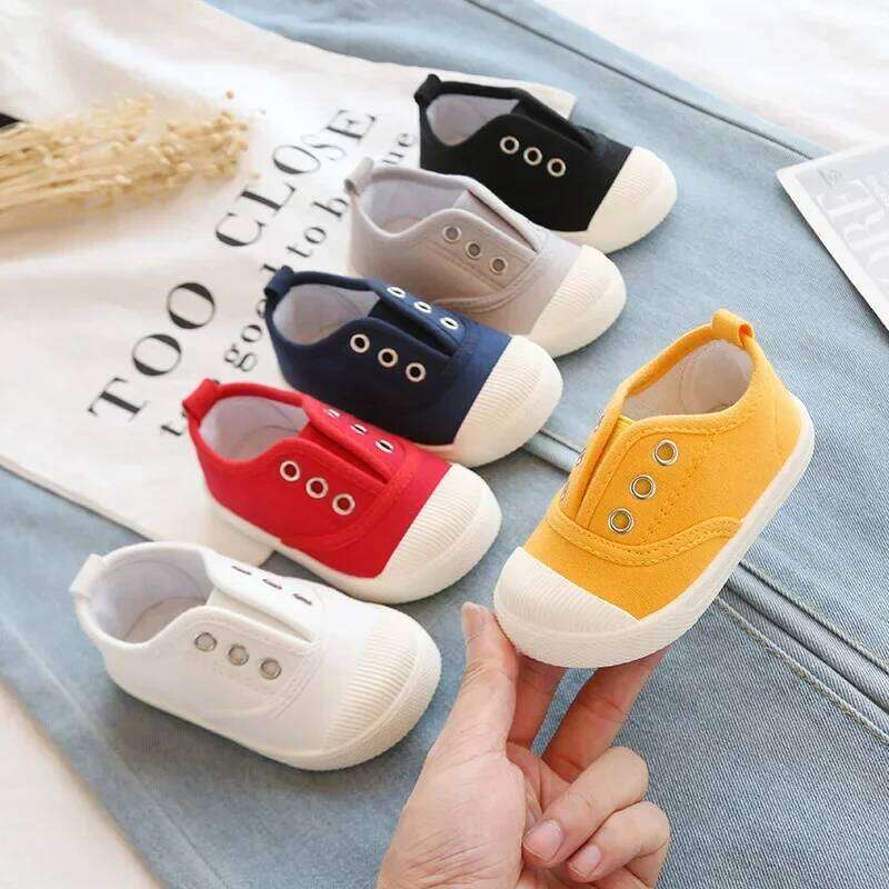 New Fashion High Quality Boys White Sneaker Children Flat Casual Kids Baby Girl Toddler Running Shoes Y260128