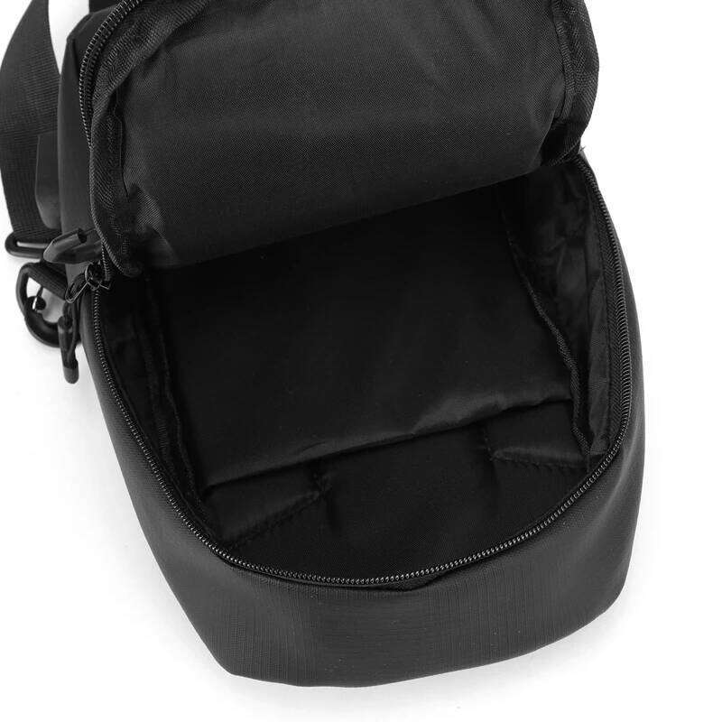 Simple and casual men's shoulder trendy single-shoulder crossbody student travel bag, lightweight diagonal backpack, m