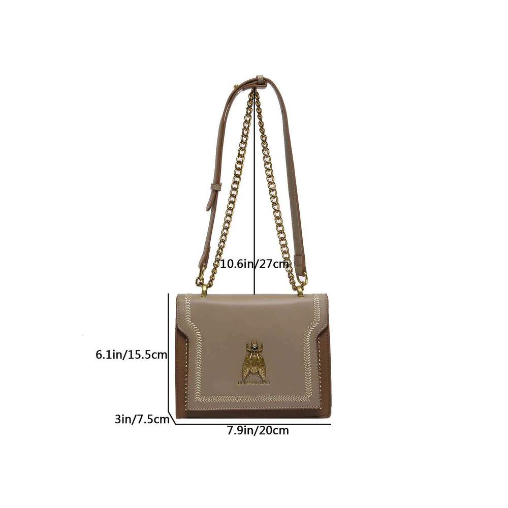 2025 Popular Fashion Chain Minority Design Shoulder New Style Versatile Crossbody Bag XJ260131