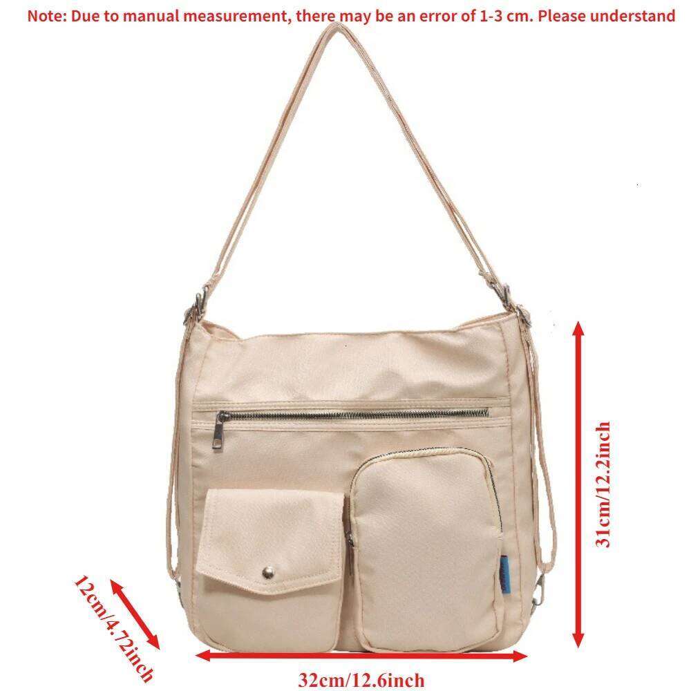 2025 New Sle Autumn Winter Large Capaci Nylon Women's Tote Versatile Single Oulder Crossbody Fashion Commuter Bag