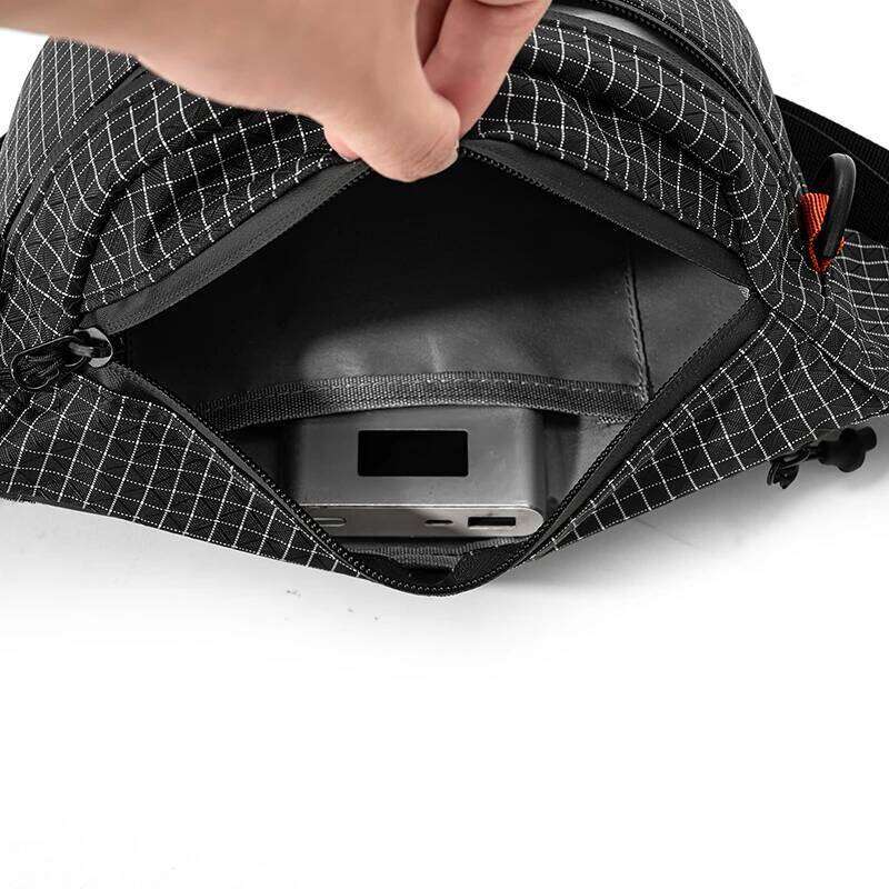 Cross-border new product outdoor autumn lightweight cross-body waist bag with large capacity, simple design, versatile and suita