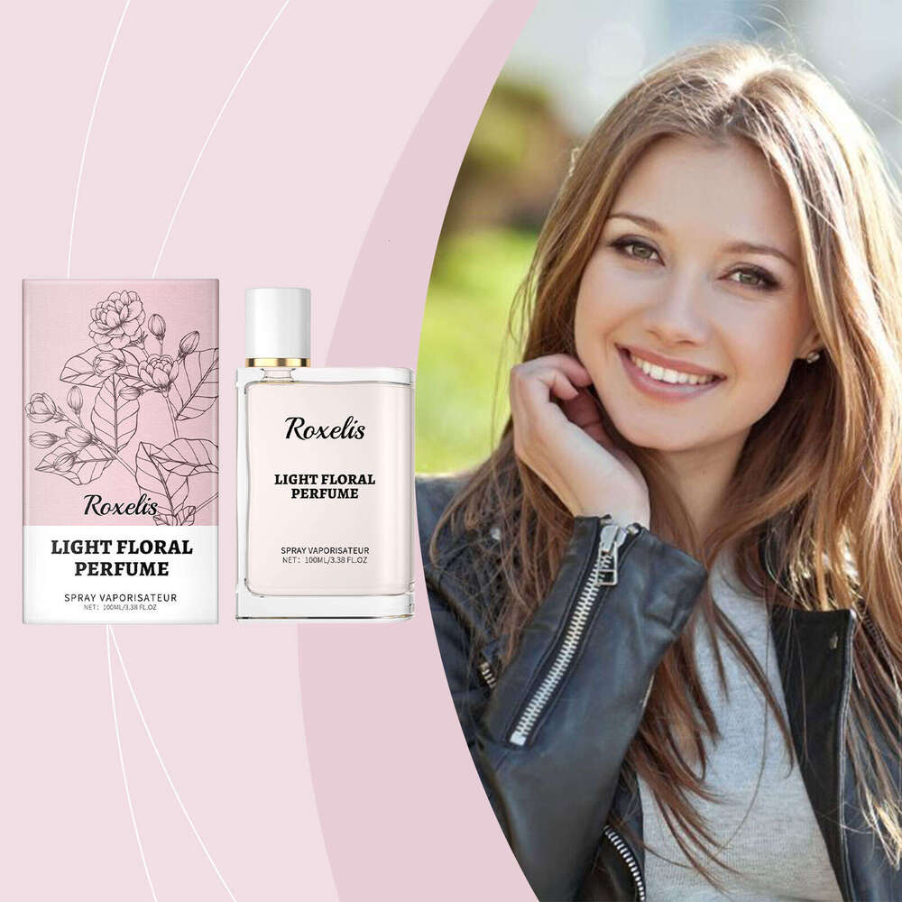 Roxelis Fragrance Elegant Light Floral Scent Soft Bloom Fresh Charm Long-lasting Perfume S260131